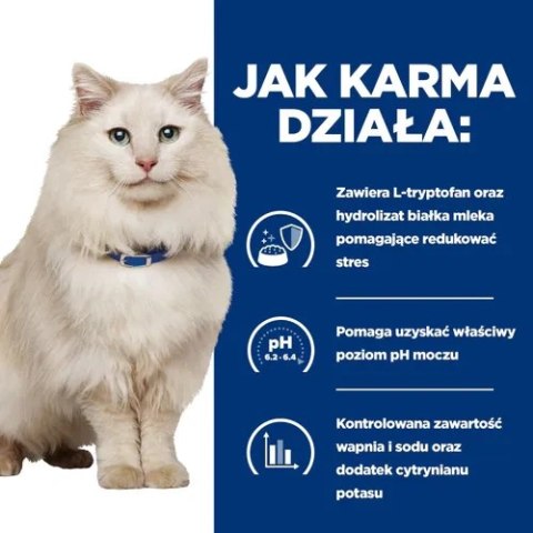 Hill's PD Prescription Diet Feline c/d Kurczak Urinary Stress 1,5kg Hills
