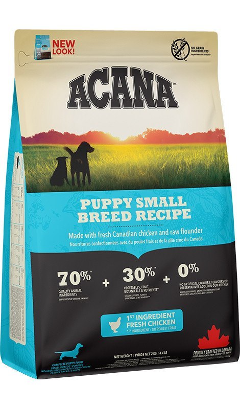 Acana Heirtage Puppy Small Breed 2kg Acana