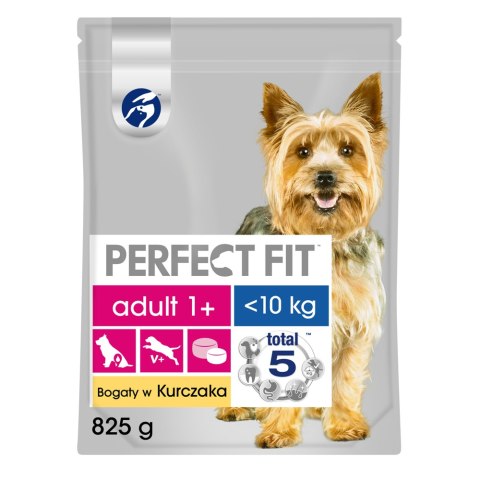 PERFECT FIT Adult 1+ Małe Rasy Z Kurczakiem 825g Perfect Fit