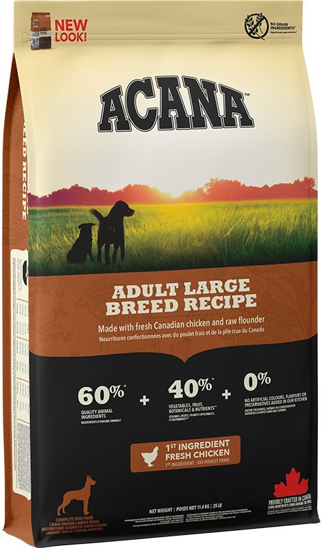 Acana Heritage Adult Large Breed 11,4kg Acana