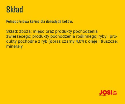 JosiCat Josera Crispy Duck 18kg JosiCat
