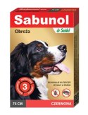 Laboratorium DermaPharm Sabunol Czerwona Obroża Przeciw Pchłom I Kleszczom Dla Psa 75cm Laboratorium DermaPharm