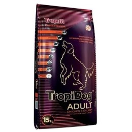 Tropidog Super Premium Adult Medium & Large Breed Kurczak I Łosoś 15kg Tropidog