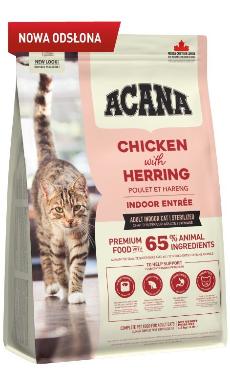 Acana Indoor Entree Cat 1,8kg Acana