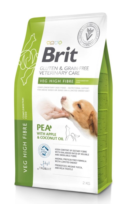 Brit GF Veterinary Diets Dog Gluten & Grain Free Veg Fibre 2kg Brit veterinary