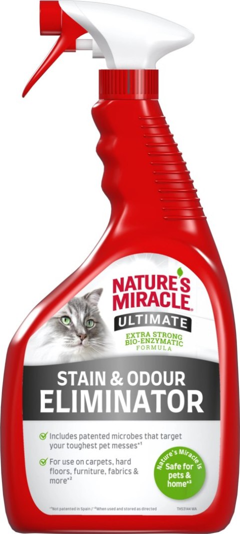 Nature's Miracle ULTIMATE Stain & Odour Remover CAT 946 Ml Nature's Miracle
