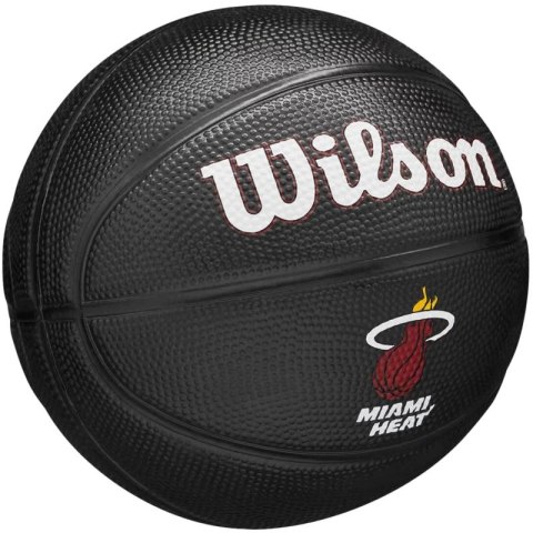 Piłka do koszykówki Wilson Team Tribute Miami Heat Mini Ball Jr WZ4017607XB Wilson