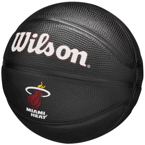 Piłka do koszykówki Wilson Team Tribute Miami Heat Mini Ball Jr WZ4017607XB Wilson