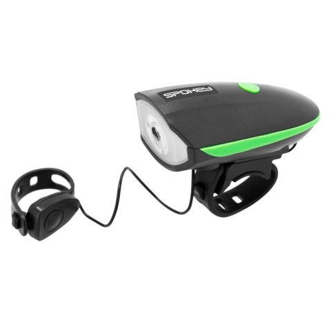 Lampka rowerowa z klaksonem Spokey Raini SPK-942714 Spokey
