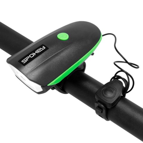 Lampka rowerowa z klaksonem Spokey Raini SPK-942714 Spokey