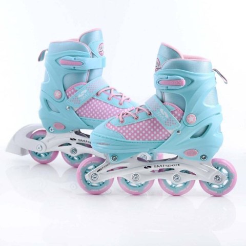 Rolki regulowane SMJ sport 2w1 Jr Lili SMJ