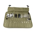 Sztućce turystyczne Offlander zestaw w etui OFF_CACC_27 Offlander
