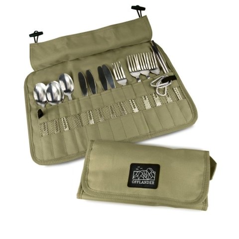 Sztućce turystyczne Offlander zestaw w etui OFF_CACC_27 Offlander