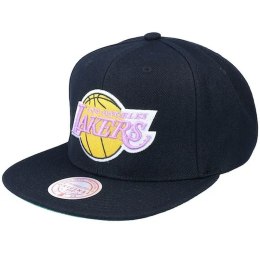 Czapka z daszkiem Mitchell & Ness NBA Los Angeles Lakers Top Spot Snapback Hwc Lakers HHSS2976-LALYYPPPBLCK Mitchell & Ness
