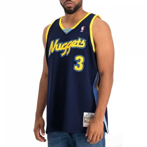 Koszulka Mitchell & Ness NBA Swingman Denver Nuggets Allen Iverson SMJY4205-DNU06AIVASBL Mitchell & Ness
