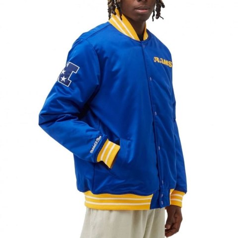 Kurtka Mitchell & Ness NFL Heavyweight Satin Jacket Los Angeles Rams M OJBF3413-LARYYPPPROYA Mitchell & Ness