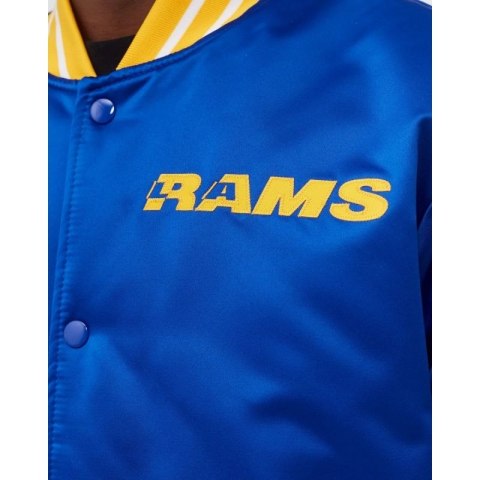 Kurtka Mitchell & Ness NFL Heavyweight Satin Jacket Los Angeles Rams M OJBF3413-LARYYPPPROYA Mitchell & Ness