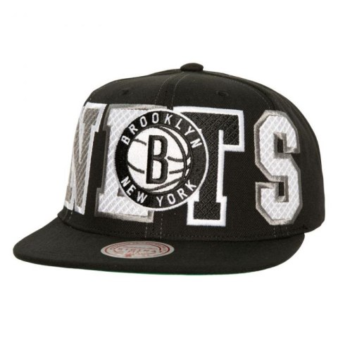 Czapka z daszkiem Mitchell & Ness Varsity Bust Snapback Brooklyn Nets HHSS6461-BNEYYPPPBLCK Mitchell & Ness
