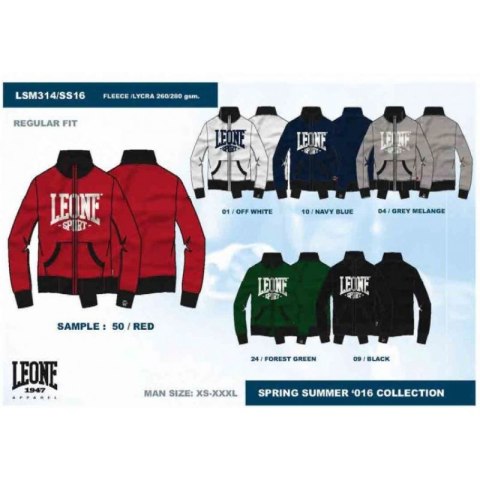 Bluza męska LEONE LSM314/S16 granatowa "M" LEONE