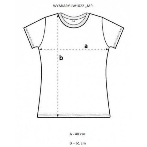 T-shirt damski LEONE LW1022/S16 biały "M" LEONE