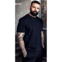 T-shirt męski LEONE LSM924/S16 turkusowy "L" LEONE