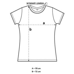 T-shirt męski LEONE LSM924/S16 turkusowy 