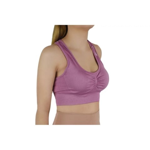 Biustonosz GymHero Miami Cute Bra W BASIC-MAUVE GymHero