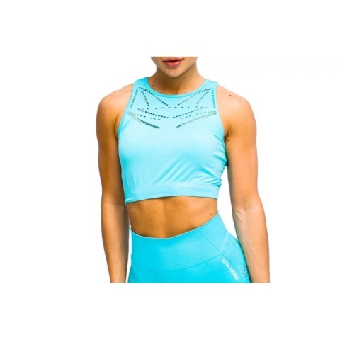 Biustonosz GymHero Venice Beach Top Short Bra W BRA-SHORTBABYBLUE GymHero