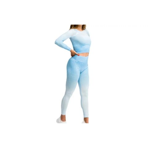 Legginsy GymHero Leggins Ombre W LEG-BABYBLUE GymHero
