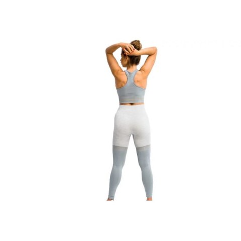 Legginsy GymHero Leggins Stripes W GRAPHITE GymHero