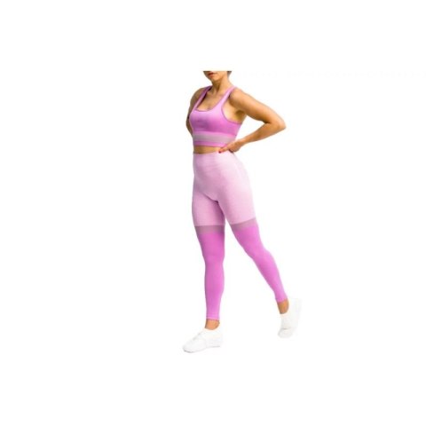 Legginsy GymHero Leggins Stripes W MAUVE GymHero