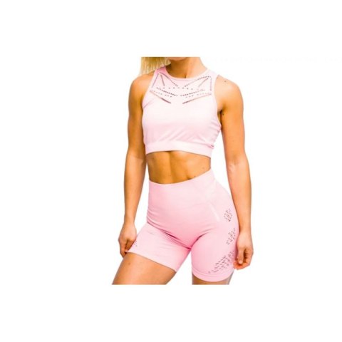 Legginsy GymHero Leggins Stripes W MAUVE GymHero