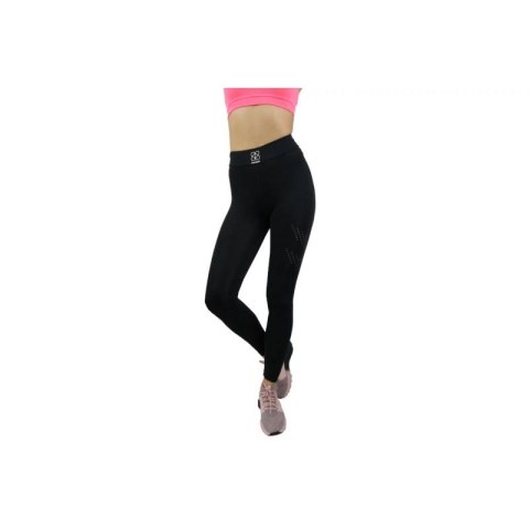 Legginsy GymHero Leggins W BLACK-POSH GymHero