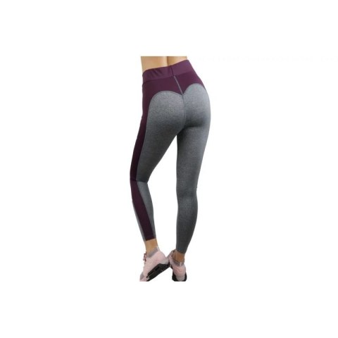 Legginsy GymHero Leggins W GREY-HEART GymHero
