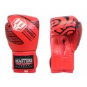 Rękawice bokserskie skórzane Masters Rbt-Red 14 oz 01806022-14 Masters