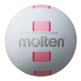 Piłka do siatkówki Molten Soft Volleyball Deluxe S2Y1550-WP Molten
