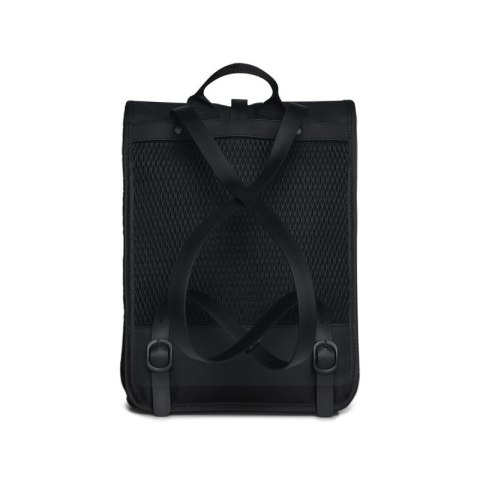 Plecak Rains Rolltop Rusksack Mesh Mini Black W3 13350 01 Rains