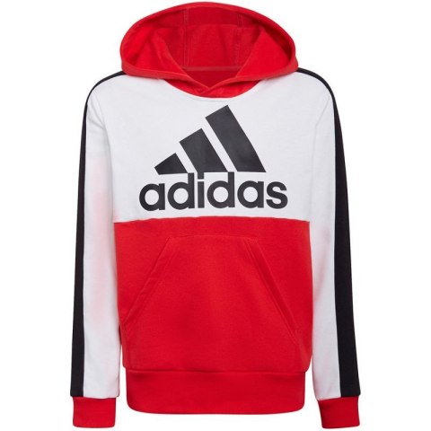 Bluza adidas Colorblock Fleece Hoodie Jr HC5657 Adidas