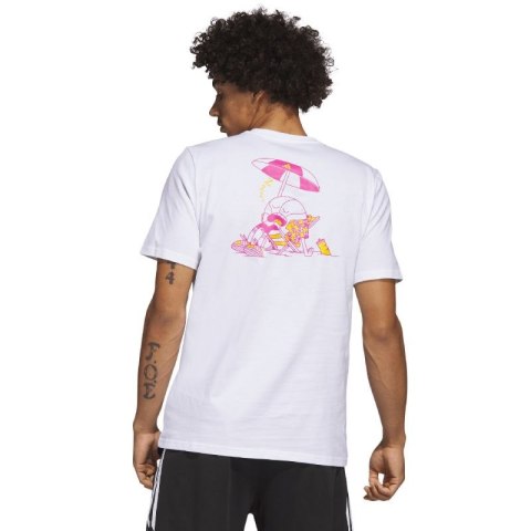 Koszulka adidas Lil Stripe Spring Break Graphic Short Sleeve Basketball Tee M IC1868 Adidas