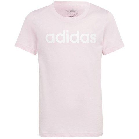 Koszulka Essentials Linear Logo Cotton Slim Fit Tee Jr IC3152 Adidas
