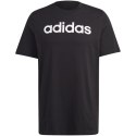 Koszulka adidas Essentials Single Jersey Linear Embroidered Logo Tee M IC9274 Adidas
