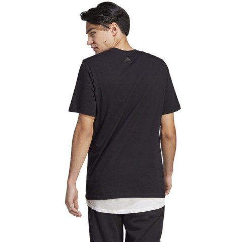Koszulka adidas Essentials Single Jersey Linear Embroidered Logo Tee M IC9274 Adidas