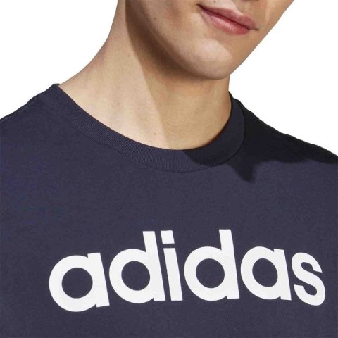 Koszulka adidas Essentials Single Jersey Linear Embroidered Logo Tee M IC9275 Adidas
