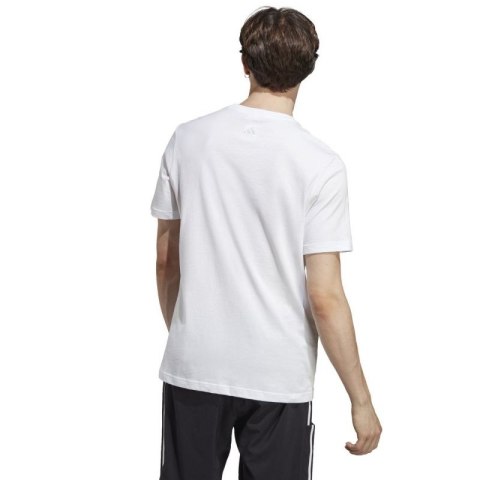 Koszulka adidas Essentials Single Jersey Linear Embroidered Logo Tee M IC9276 Adidas
