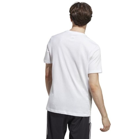 Koszulka adidas Essentials Single Jersey Linear Embroidered Logo Tee M IC9276 Adidas