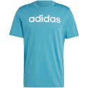 Koszulka adidas Essentials Single Jersey Linear Embroidered Logo Tee M IJ8655 Adidas