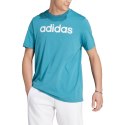 Koszulka adidas Essentials Single Jersey Linear Embroidered Logo Tee M IJ8655 Adidas