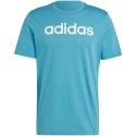 Koszulka adidas Essentials Single Jersey Linear Embroidered Logo Tee M IJ8655 Adidas