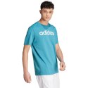 Koszulka adidas Essentials Single Jersey Linear Embroidered Logo Tee M IJ8655 Adidas