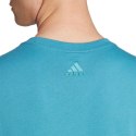 Koszulka adidas Essentials Single Jersey Linear Embroidered Logo Tee M IJ8655 Adidas